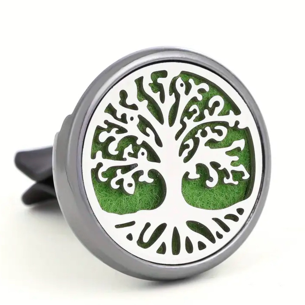 Vent Diffuser Clip Tree Of Life Design Aromatherapy for Car, Home, Office, Etc.